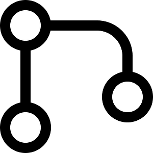 Git-merge icon. Free download transparent .PNG | Creazilla