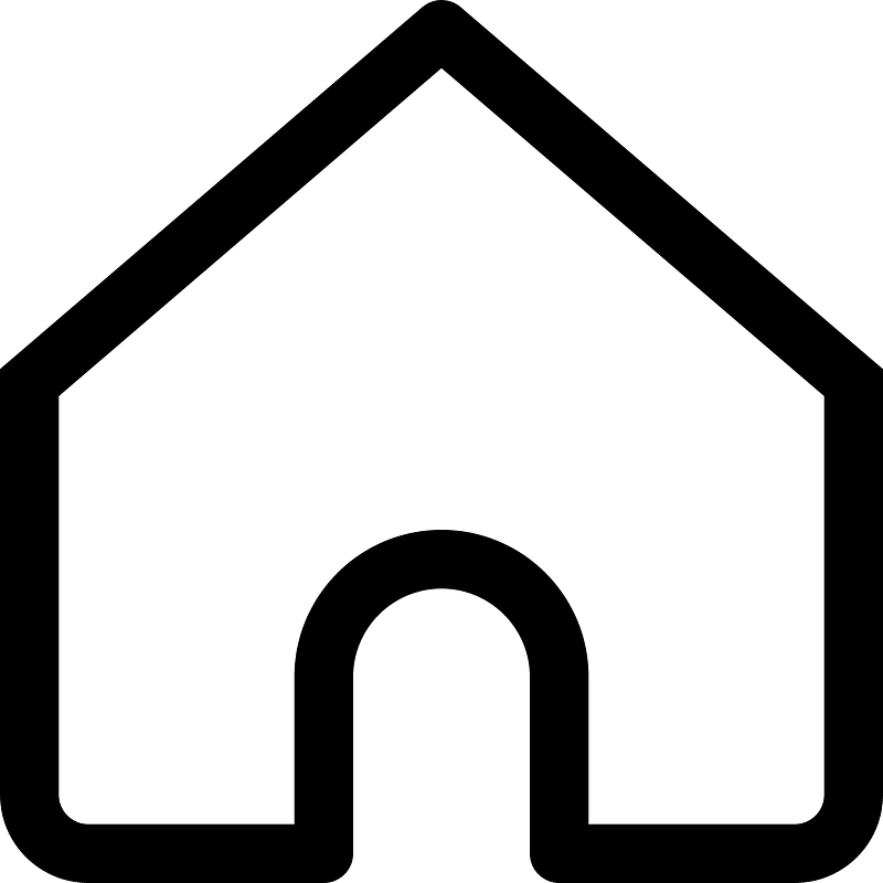 Home icon. Free download transparent .PNG Creazilla