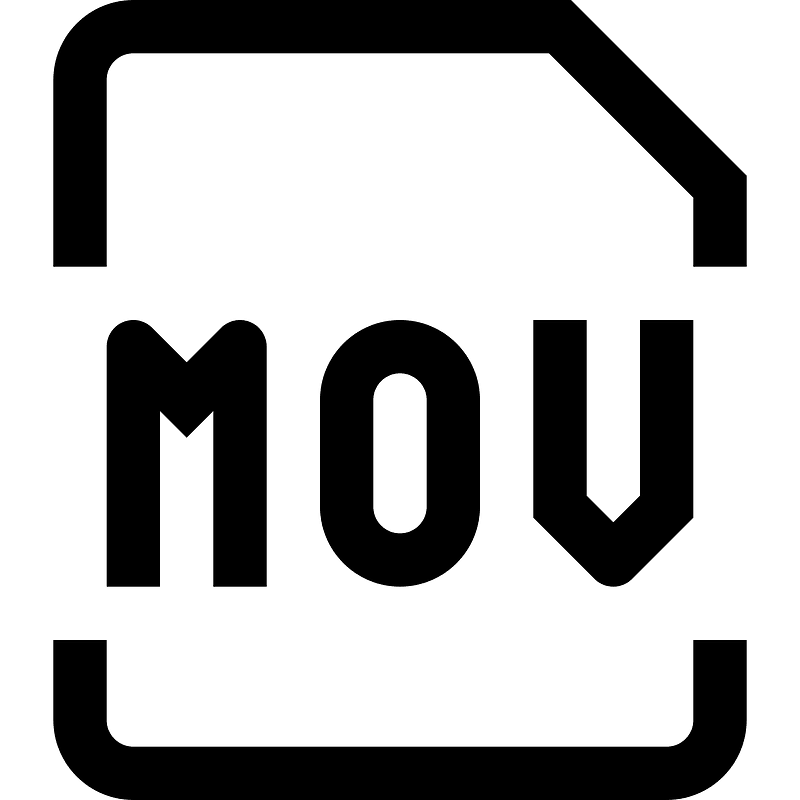 Mov icon. Free download transparent .PNG | Creazilla