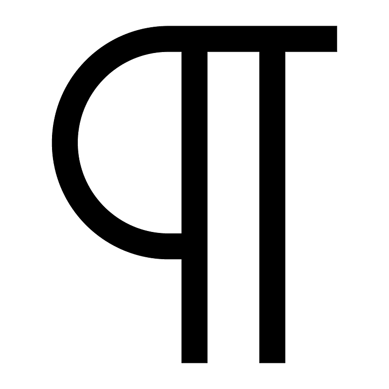 Paragraph icon. Free download transparent .PNG | Creazilla