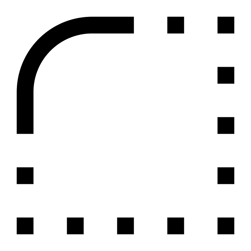 Borderradius icon. Free download transparent .PNG Creazilla