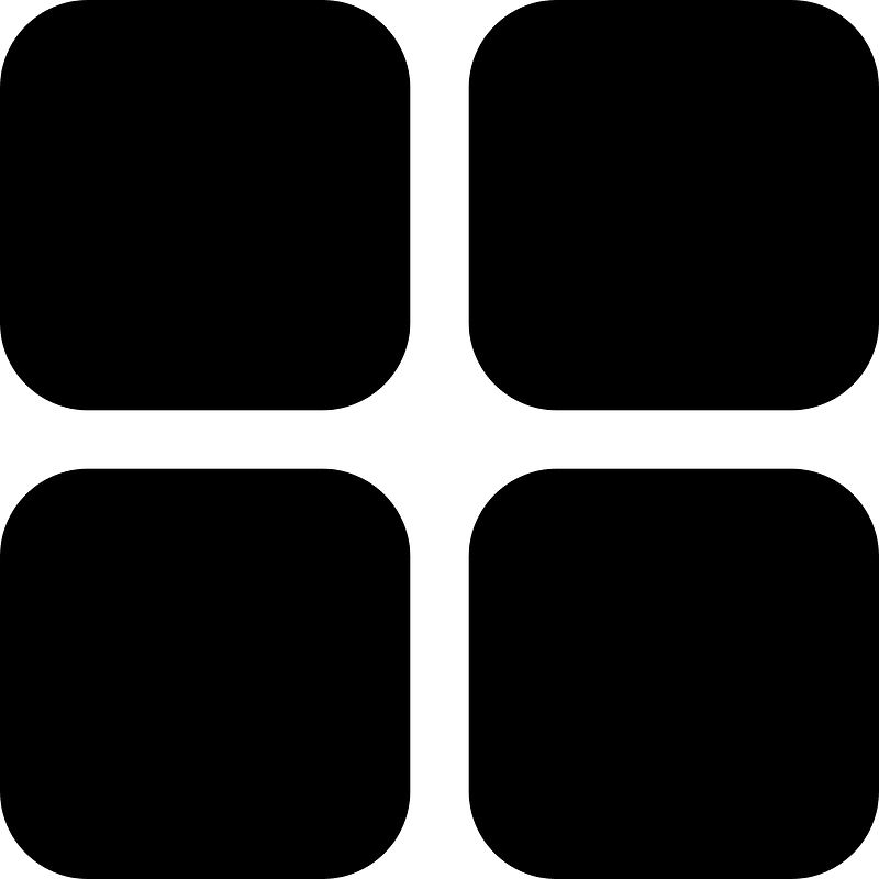 Grid-layout icon