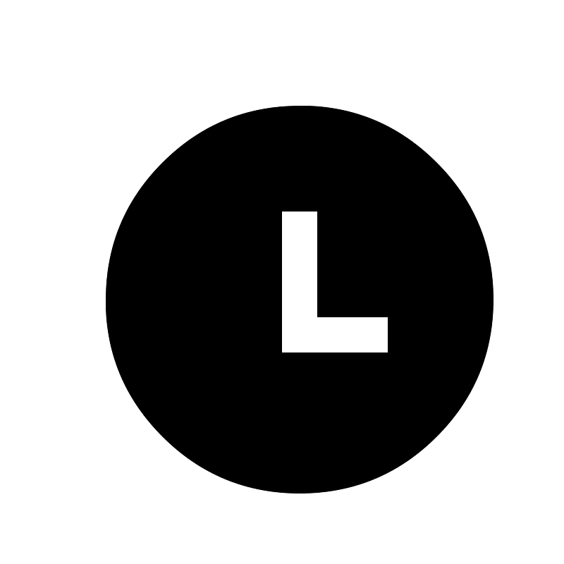 Clock black icon. Free download transparent .PNG Creazilla