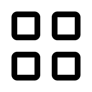 Grid icon. Free download transparent .PNG | Creazilla