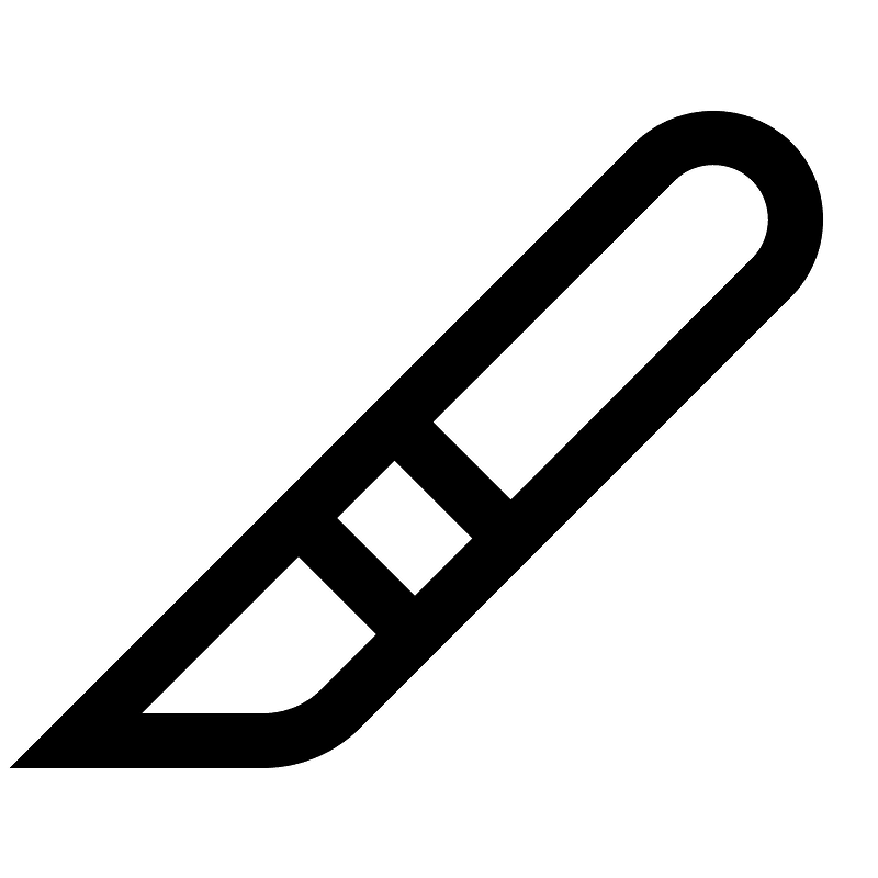 Scalpel icon. Free download transparent .PNG Creazilla