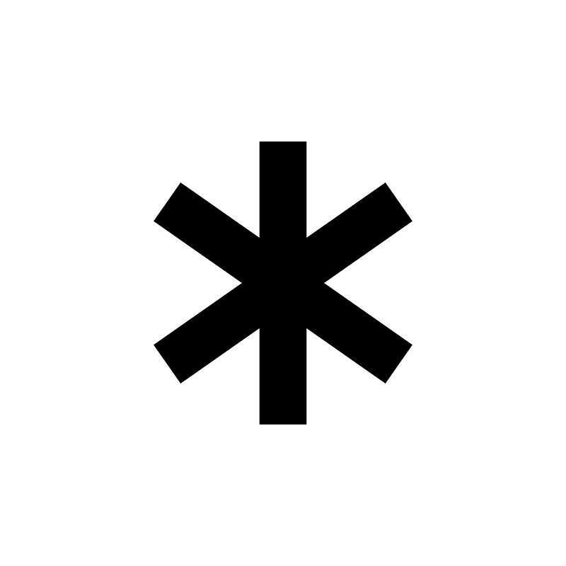 Asterisk icon. Free download transparent .PNG | Creazilla