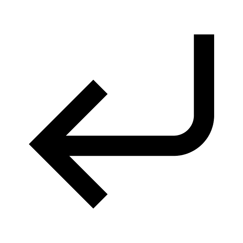 Cornerdownleft icon. Free download transparent .PNG Creazilla