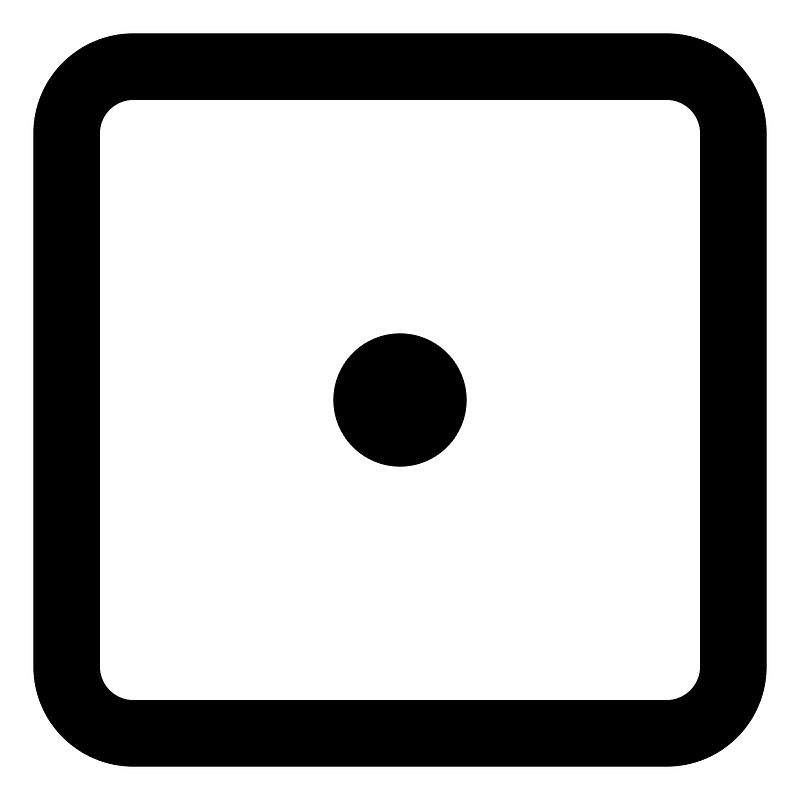 Dice icon. Free download transparent .PNG Creazilla