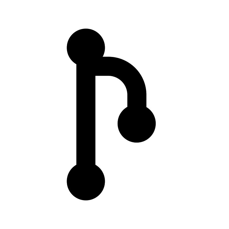 Git-pull icon. Free download transparent .PNG | Creazilla