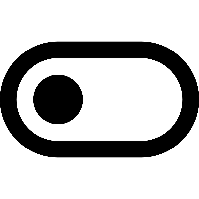 Toggleon icon. Free download transparent .PNG Creazilla