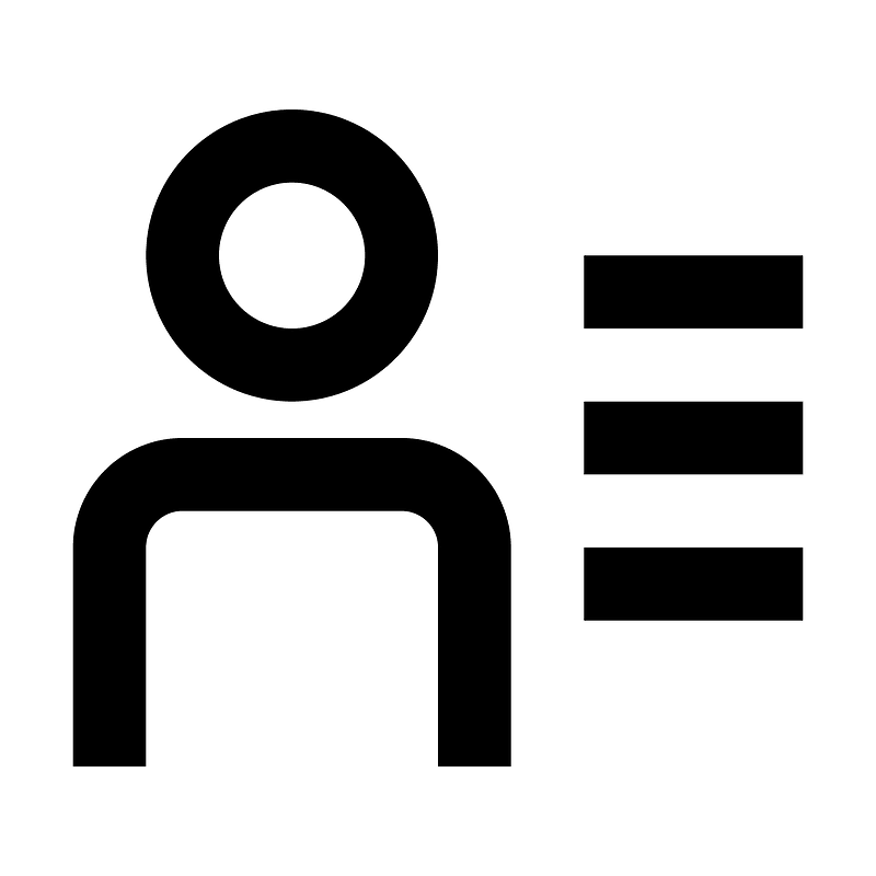 User-list icon. Free download transparent .PNG | Creazilla