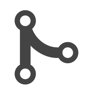 Git merge icon. Free download transparent .PNG | Creazilla