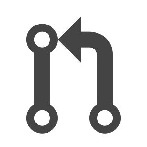 Git-pull-request icon. Free download transparent .PNG | Creazilla