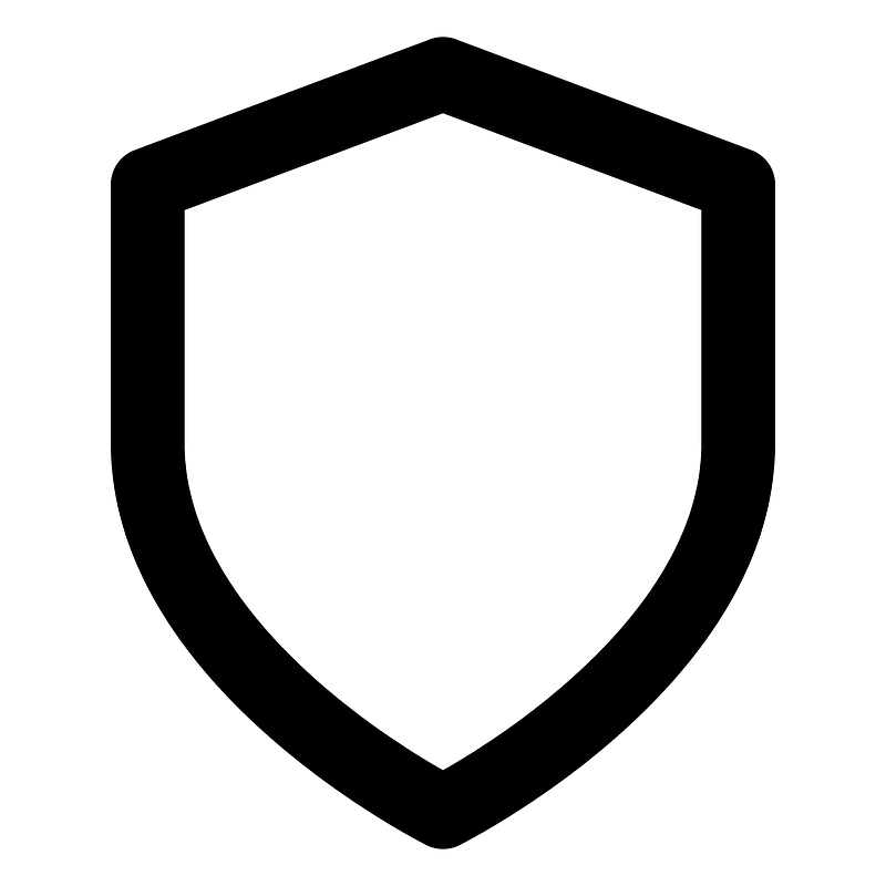 Shield icon. Free download transparent .PNG Creazilla