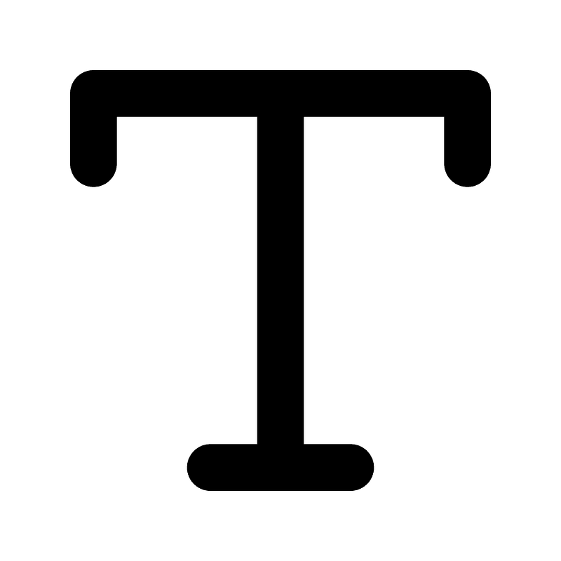 Type icon. Free download transparent .PNG Creazilla