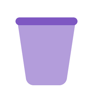 Empty trash icon. Free download transparent .PNG | Creazilla