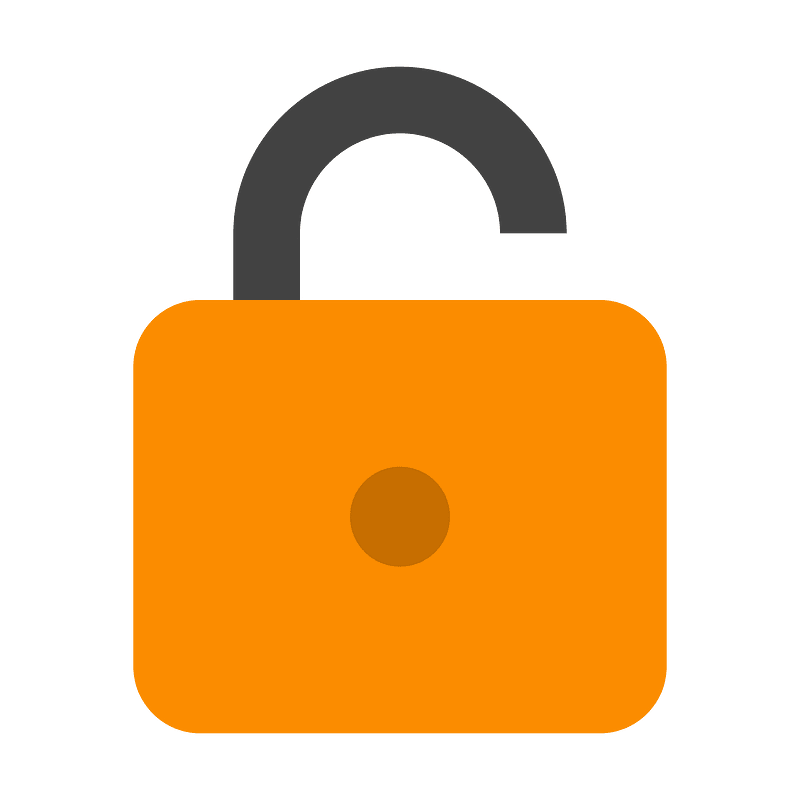 Unlock icon. Free download transparent .PNG Creazilla