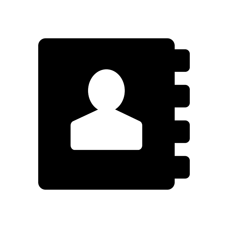 Fiaddressbook icon. Free download transparent .PNG Creazilla