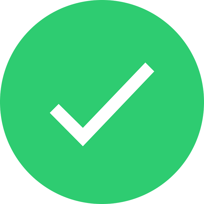 Checkmarkflat icon. Free download transparent .PNG Creazilla