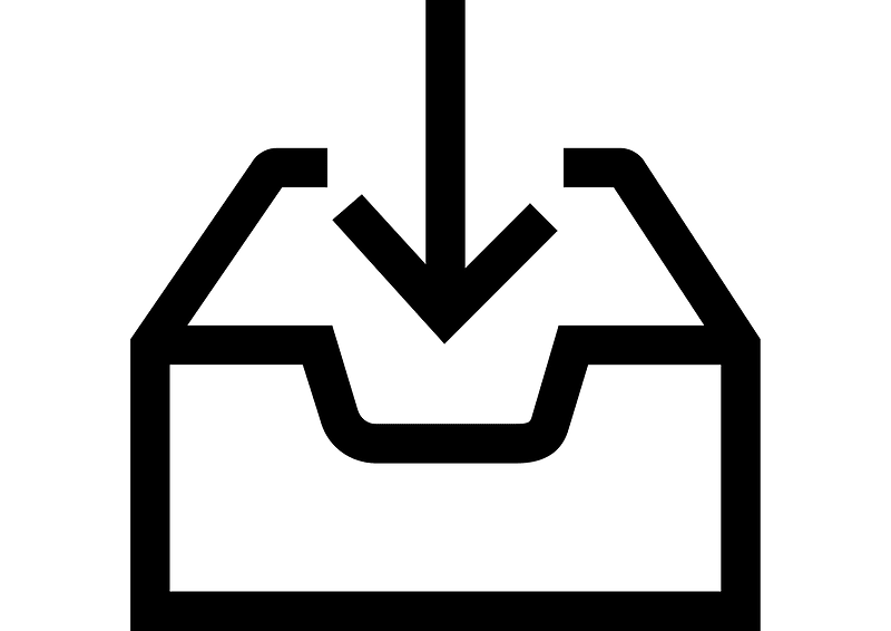 Downloadboxoutline icon. Free download transparent .PNG Creazilla