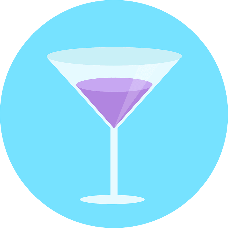 Drinkmartiniflat icon. Free download transparent .PNG Creazilla