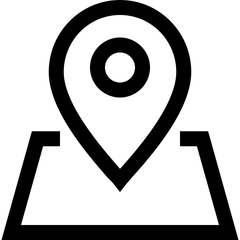 Locationmarkeroutline icon. Free download transparent .PNG Creazilla