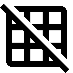 Grid icon. Free download transparent .PNG | Creazilla image.
