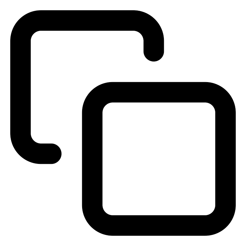 Copy icon. Free download transparent .PNG | Creazilla
