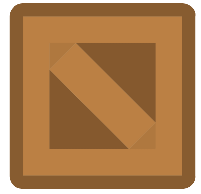 Brown box icon. Free download transparent .PNG Creazilla