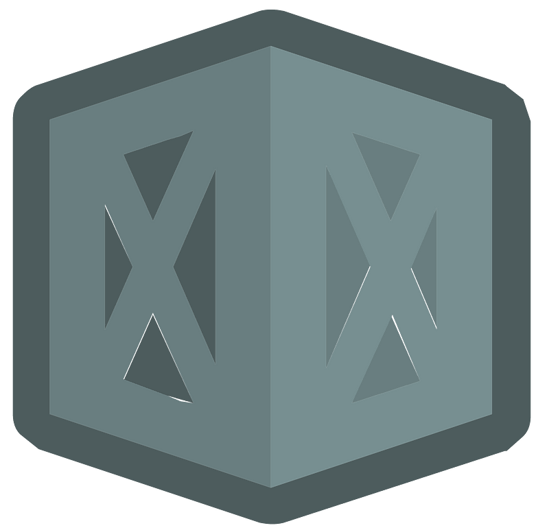 Grey box icon. Free download transparent .PNG Creazilla
