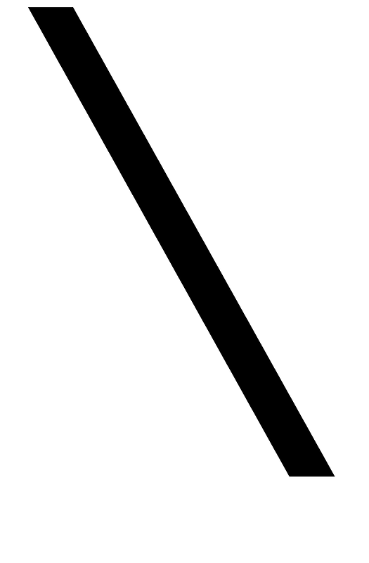 Backslash icon free download transparent png creazilla