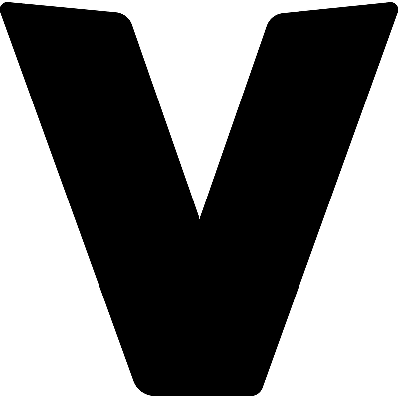 V icon. Free download transparent .PNG Creazilla