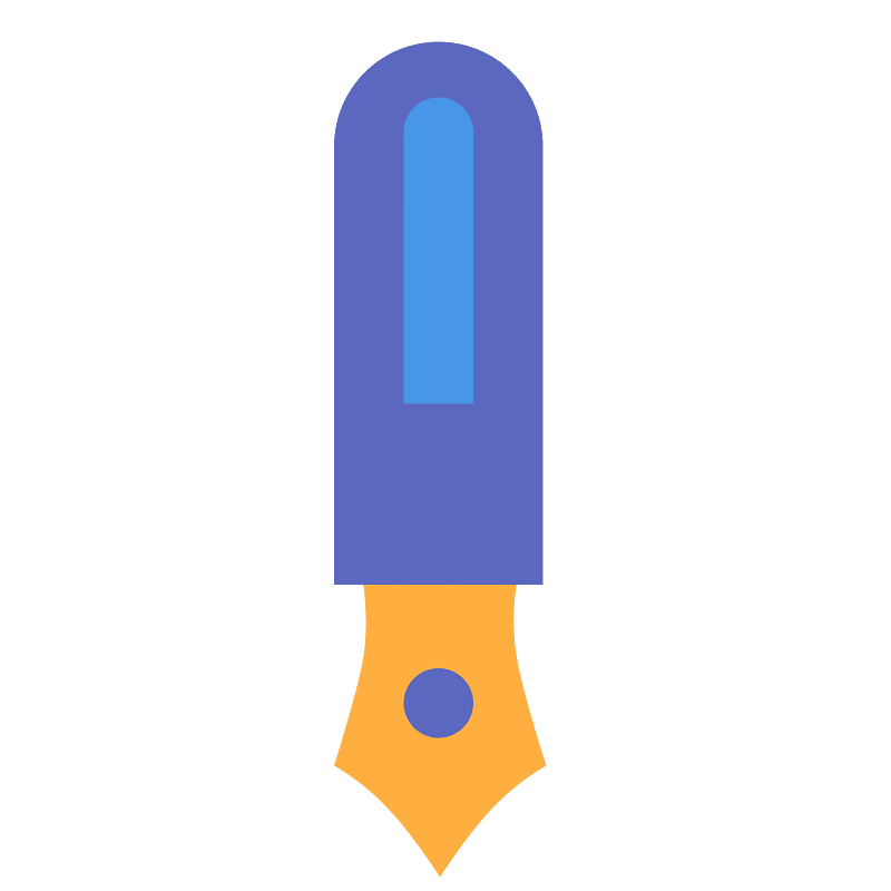 Fountain pen icon. Free download transparent .PNG Creazilla