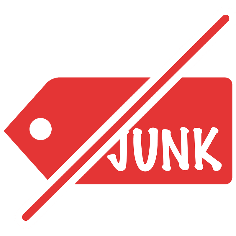 No junk icon. Free download transparent .PNG Creazilla