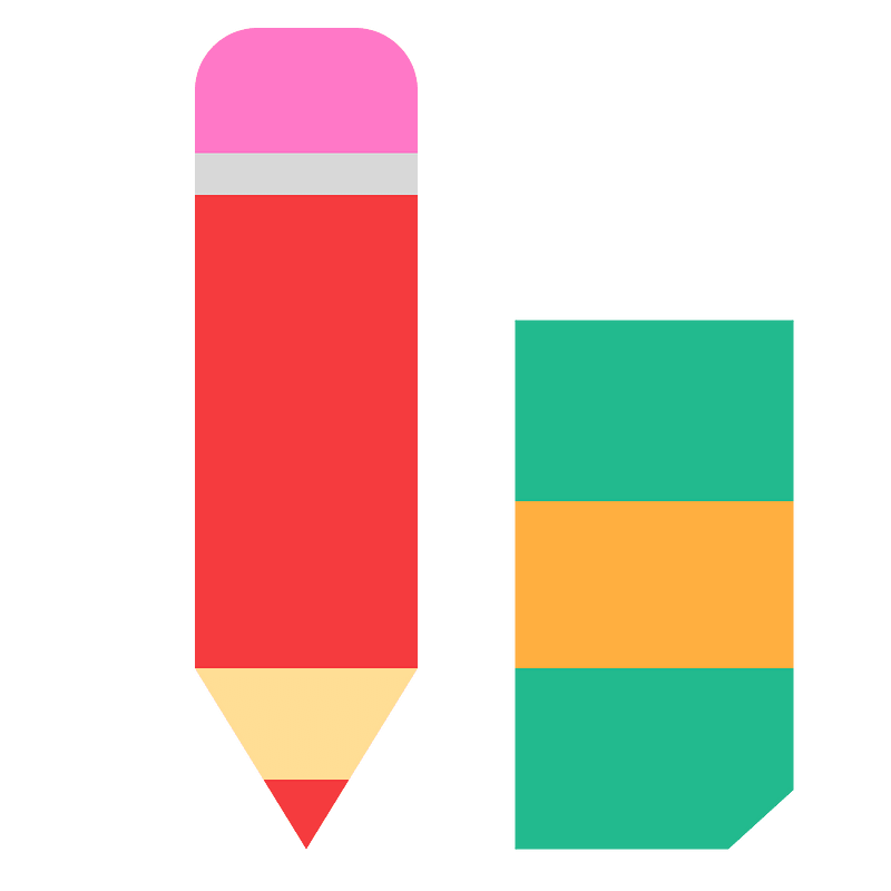 Eraser pencil icon. Free download transparent .PNG Creazilla