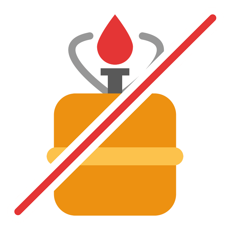 No gas icon. Free download transparent .PNG Creazilla