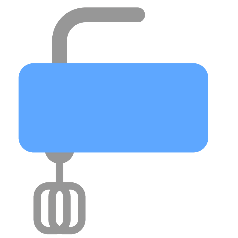 Blue mixer icon. Free download transparent .PNG Creazilla