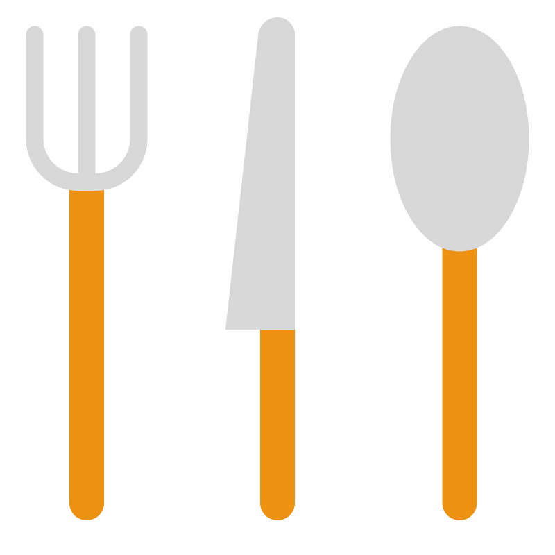 Cutlery icon. Free download transparent .PNG Creazilla