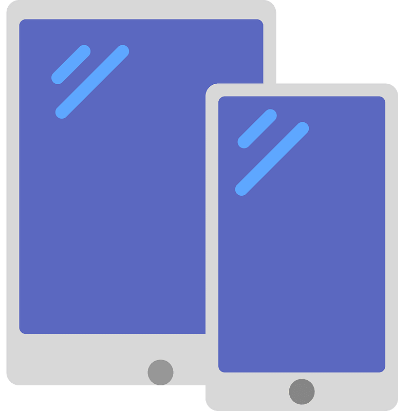 Mobile devices icon. Free download transparent .PNG Creazilla