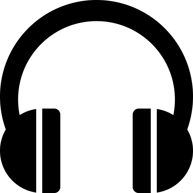 Headphones icon. Free download transparent .PNG Creazilla