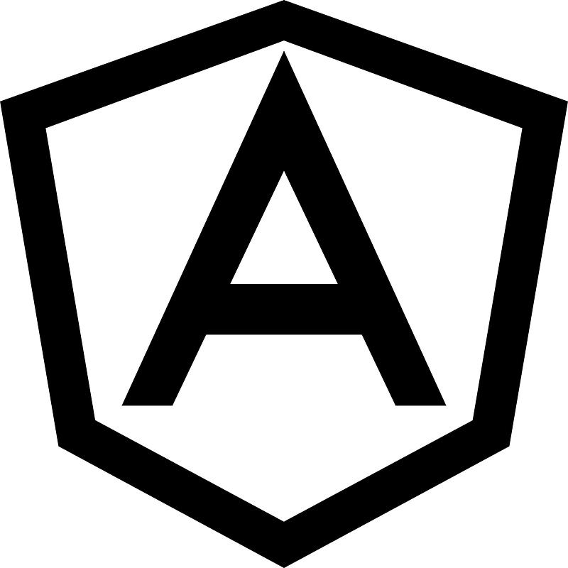 Angular-alt icon. Free download transparent .PNG | Creazilla