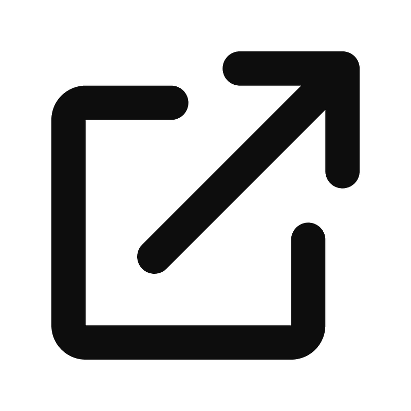 Externallink icon. Free download transparent .PNG Creazilla