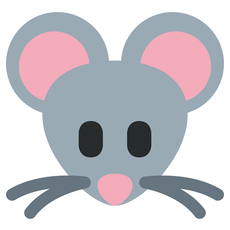 Twemoji 1f42d icon. Free download transparent .PNG Creazilla