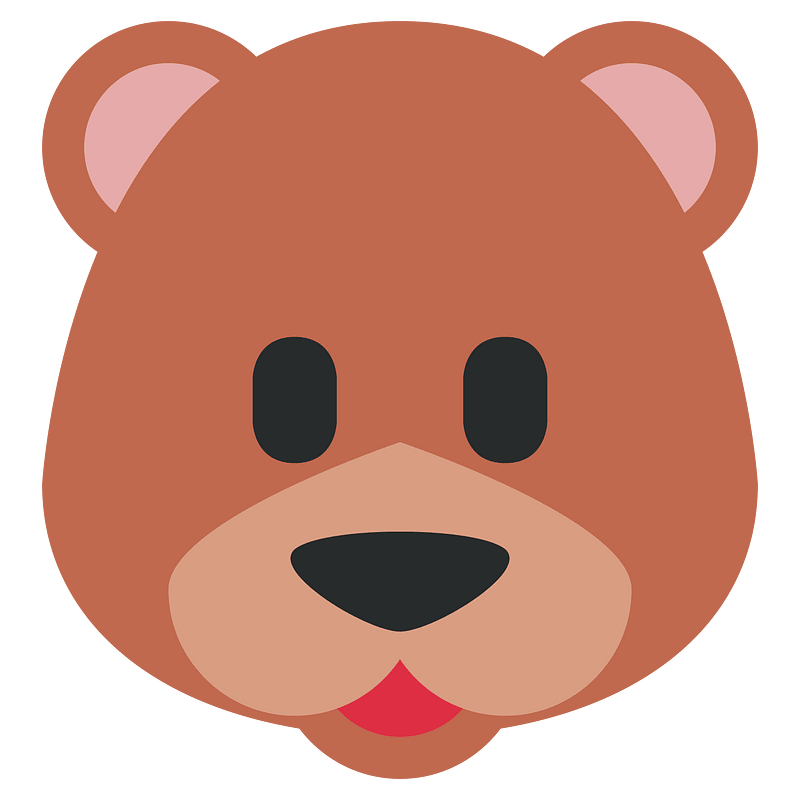 Twemoji 1f43b icon. Free download transparent .PNG Creazilla