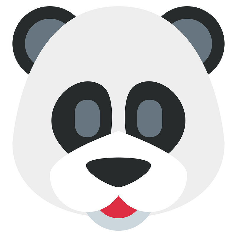 Twemoji 1f43c icon. Free download transparent .PNG Creazilla