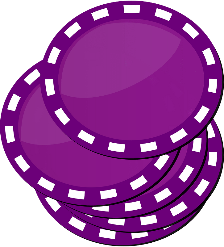 Purple token icon. Free download transparent .PNG Creazilla