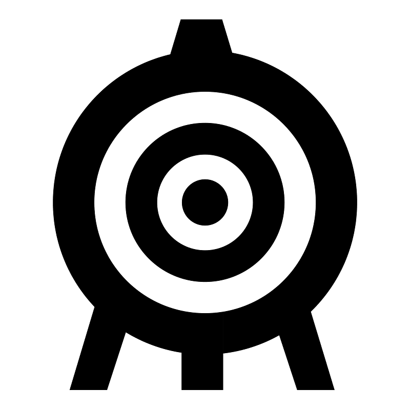 Archerytarget icon. Free download transparent .PNG Creazilla