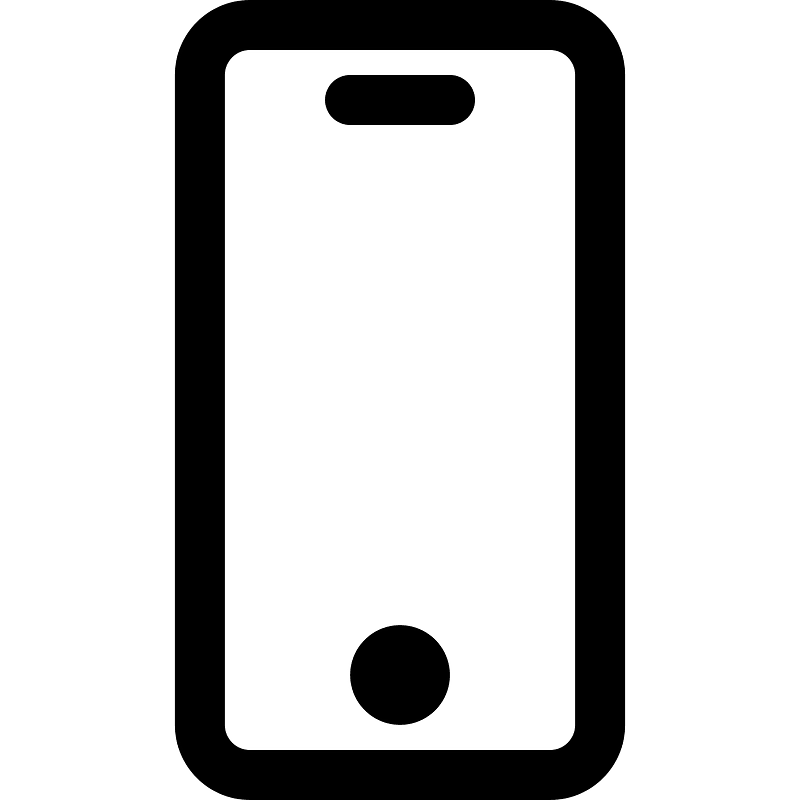 Screensmartphone icon. Free download transparent .PNG Creazilla