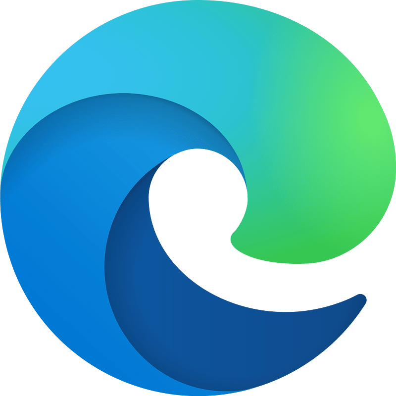 Microsoft edge Icon Free Download Transparent PNG Creazilla
