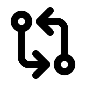 Git-merge icon. Free download transparent .PNG | Creazilla